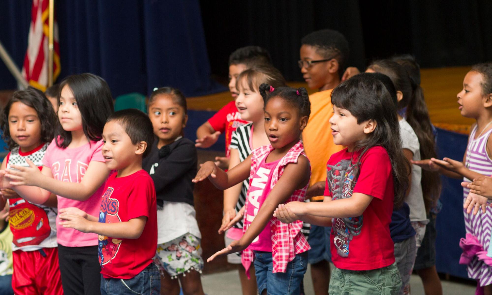 Group of children