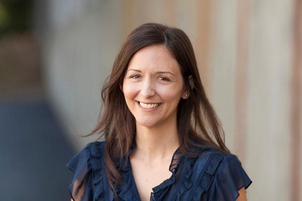 Photo of Sandra Soliday Hong smiling at camera