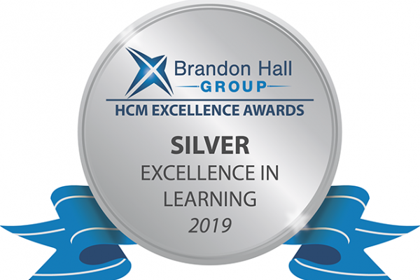 Brandon Hall Silver Award seal