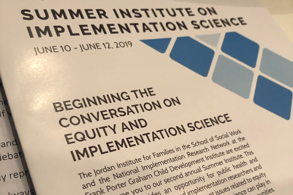 Summer Institute program cover