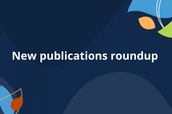 new publications roundup