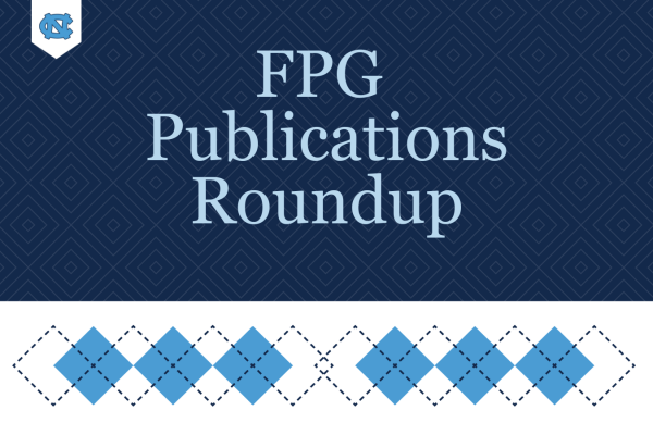 FPG publications roundup on navy background with Carolina branded accents