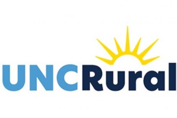 UNCRural logo with yellow starburst